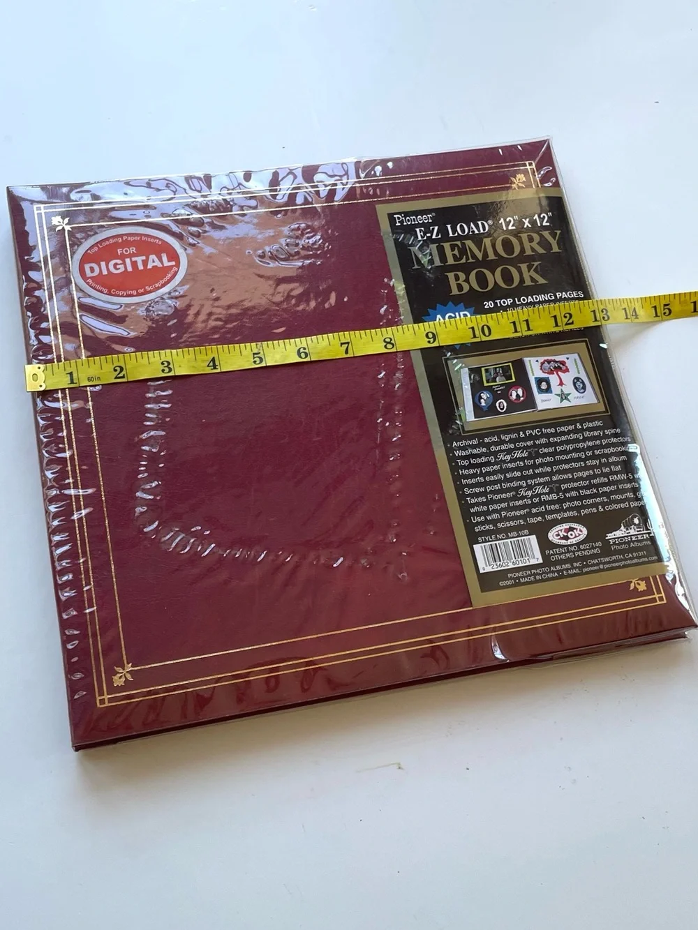 2 Piece Photo Album Memory Scrapbook PIONEER AND RECOLLECTIONS